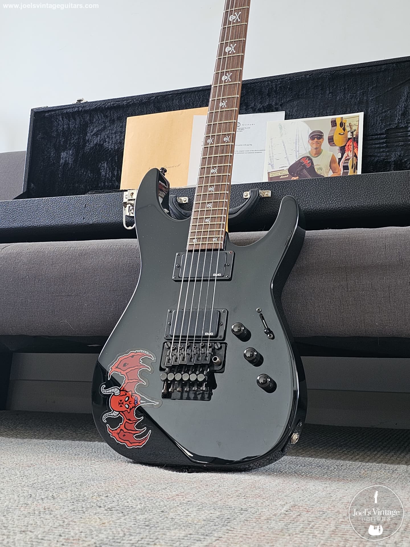 ESP LTD KH-DEMONOLOGY Kirk Hammett Signature Guitar With